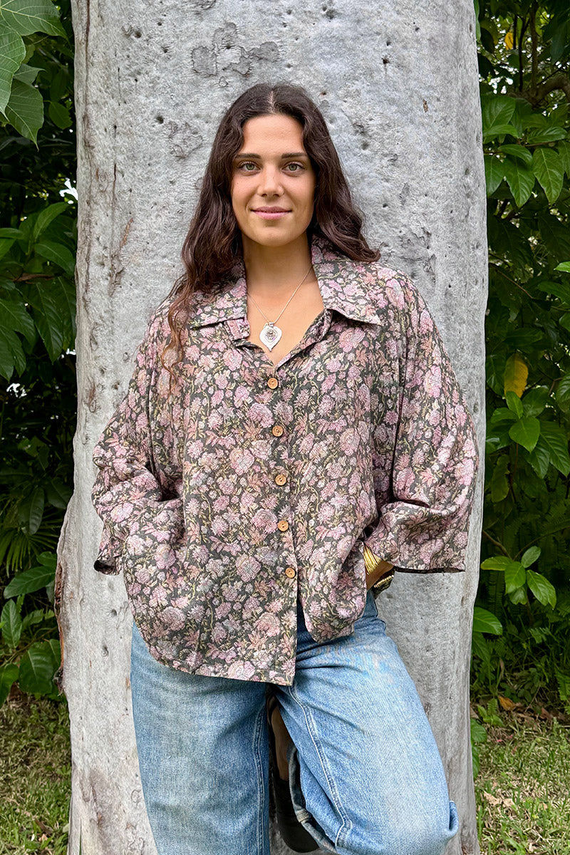 Vintage Sari Amira - Chateau (wool/silk)
