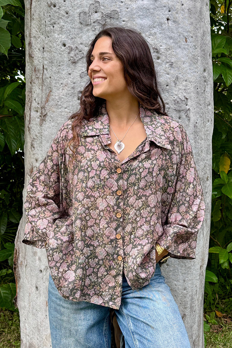 Vintage Sari Amira - Chateau (wool/silk)