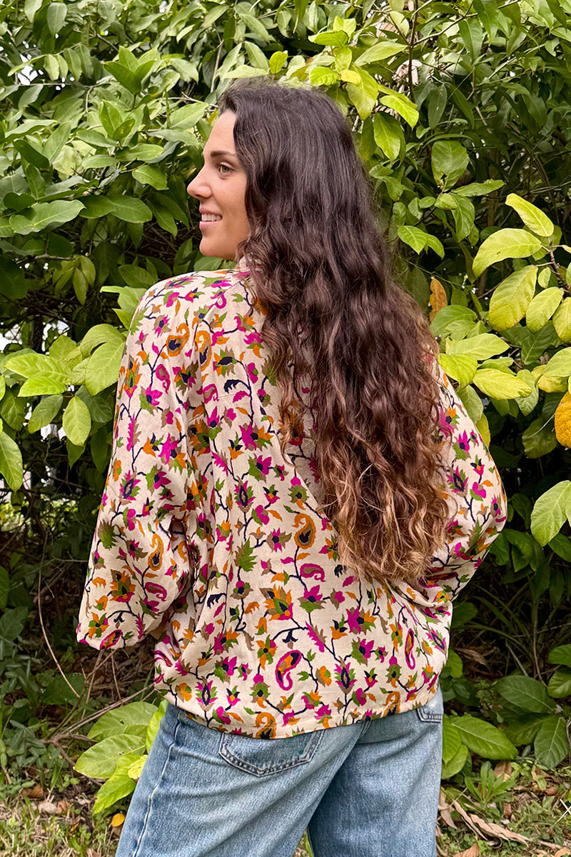 Vintage Sari Amira - Riaz (wool/silk)