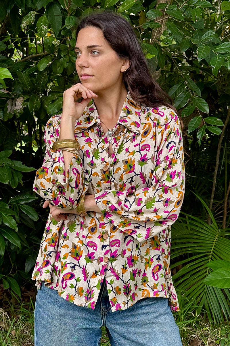 Vintage Sari Amira - Riaz (wool/silk)