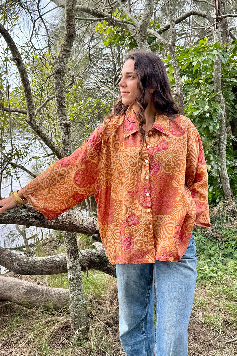 Vintage Sari Amira - Emerelle (silk)