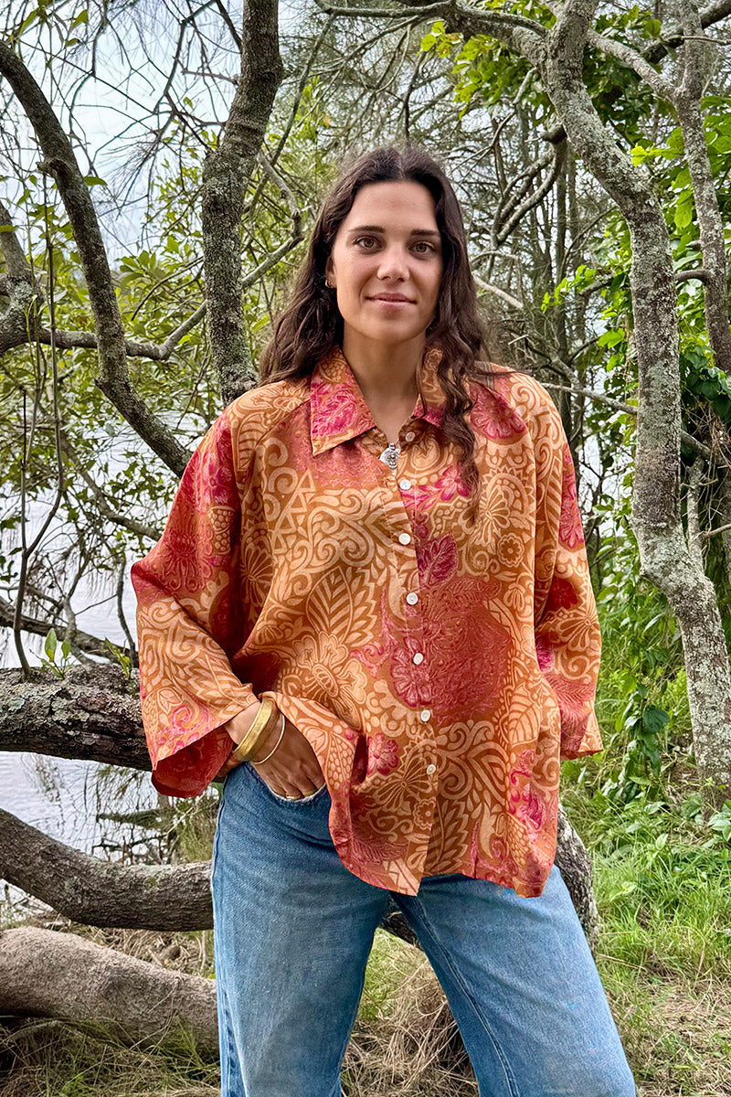 Vintage Sari Amira - Emerelle (silk)