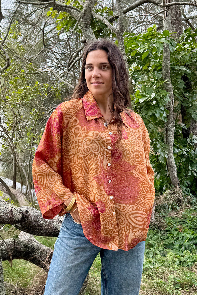 Vintage Sari Amira - Emerelle (silk)