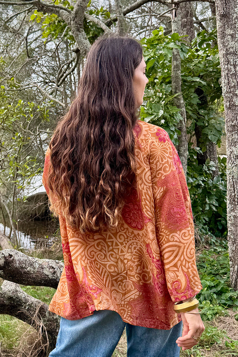 Vintage Sari Amira - Emerelle (silk)