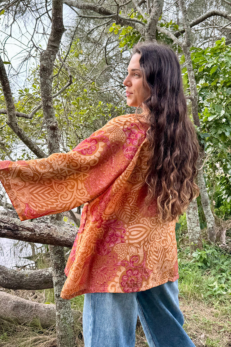 Vintage Sari Amira - Emerelle (silk)