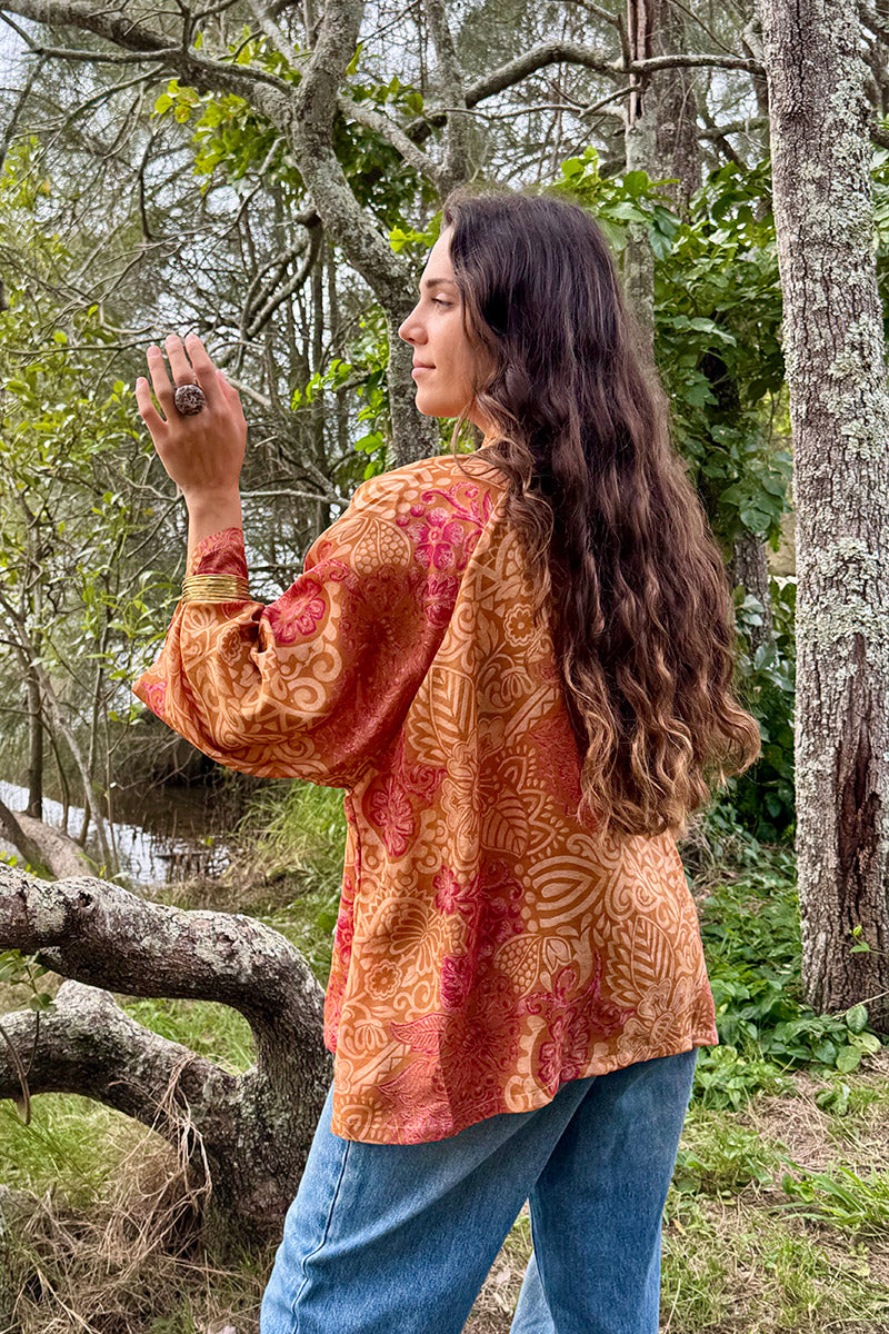 Vintage Sari Amira - Emerelle (silk)