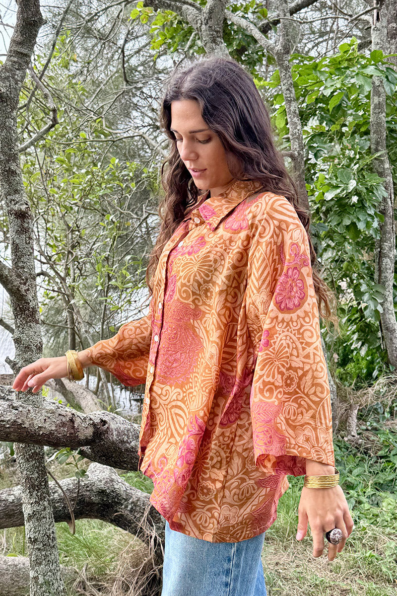 Vintage Sari Amira - Emerelle (silk)