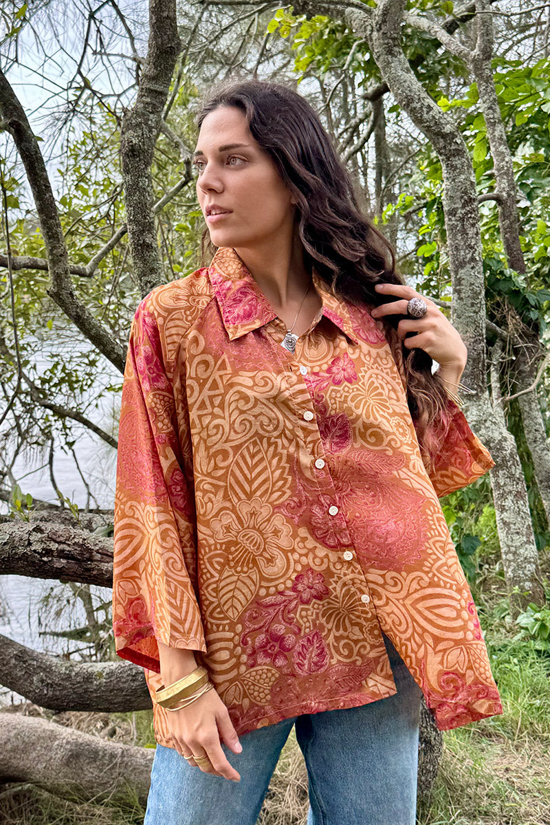 Vintage Sari Amira - Emerelle (silk)