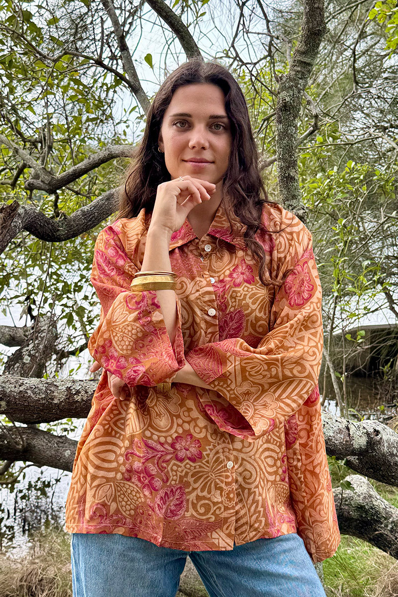 Vintage Sari Amira - Emerelle (silk)