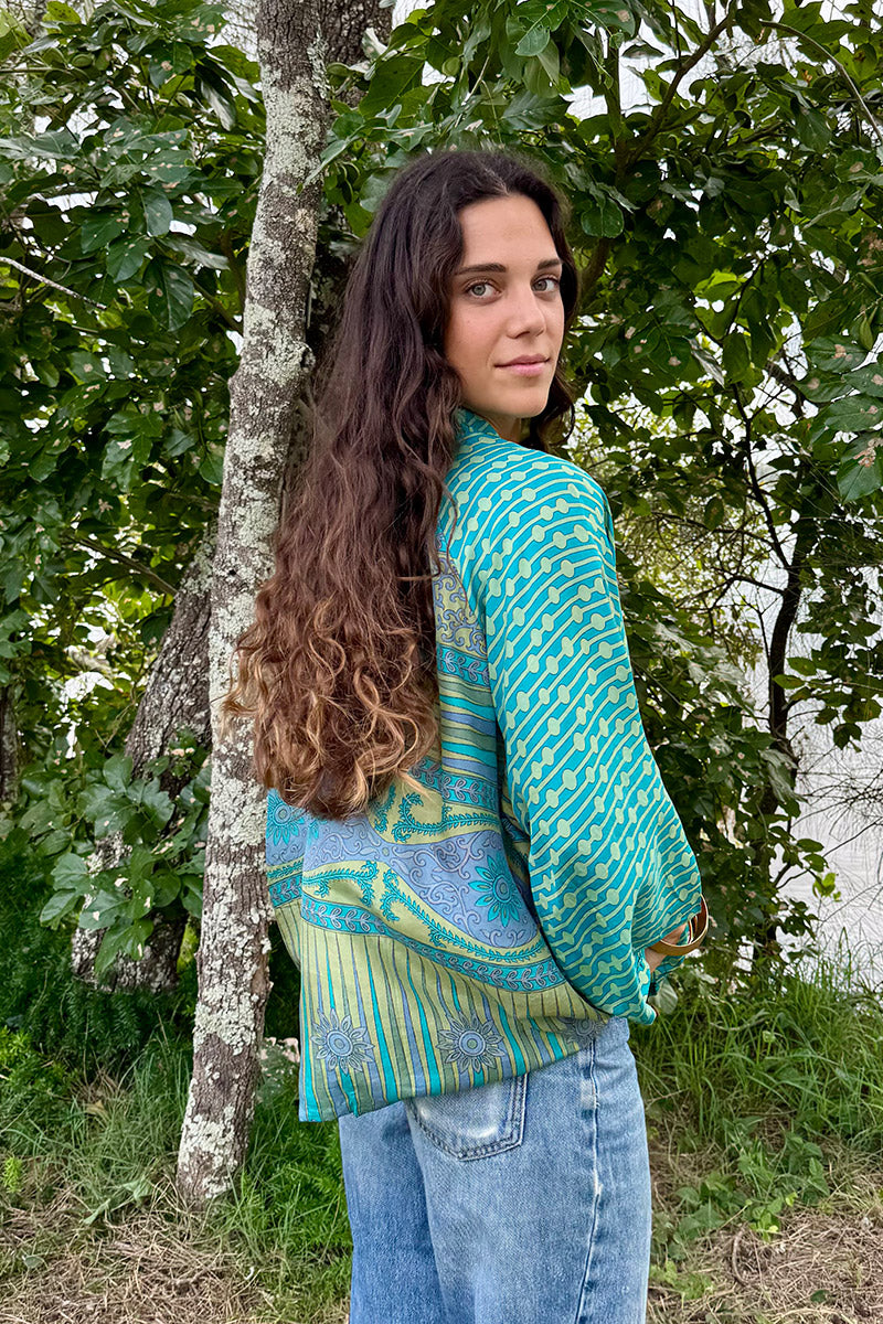 Vintage Sari Amira - Junia (silk)