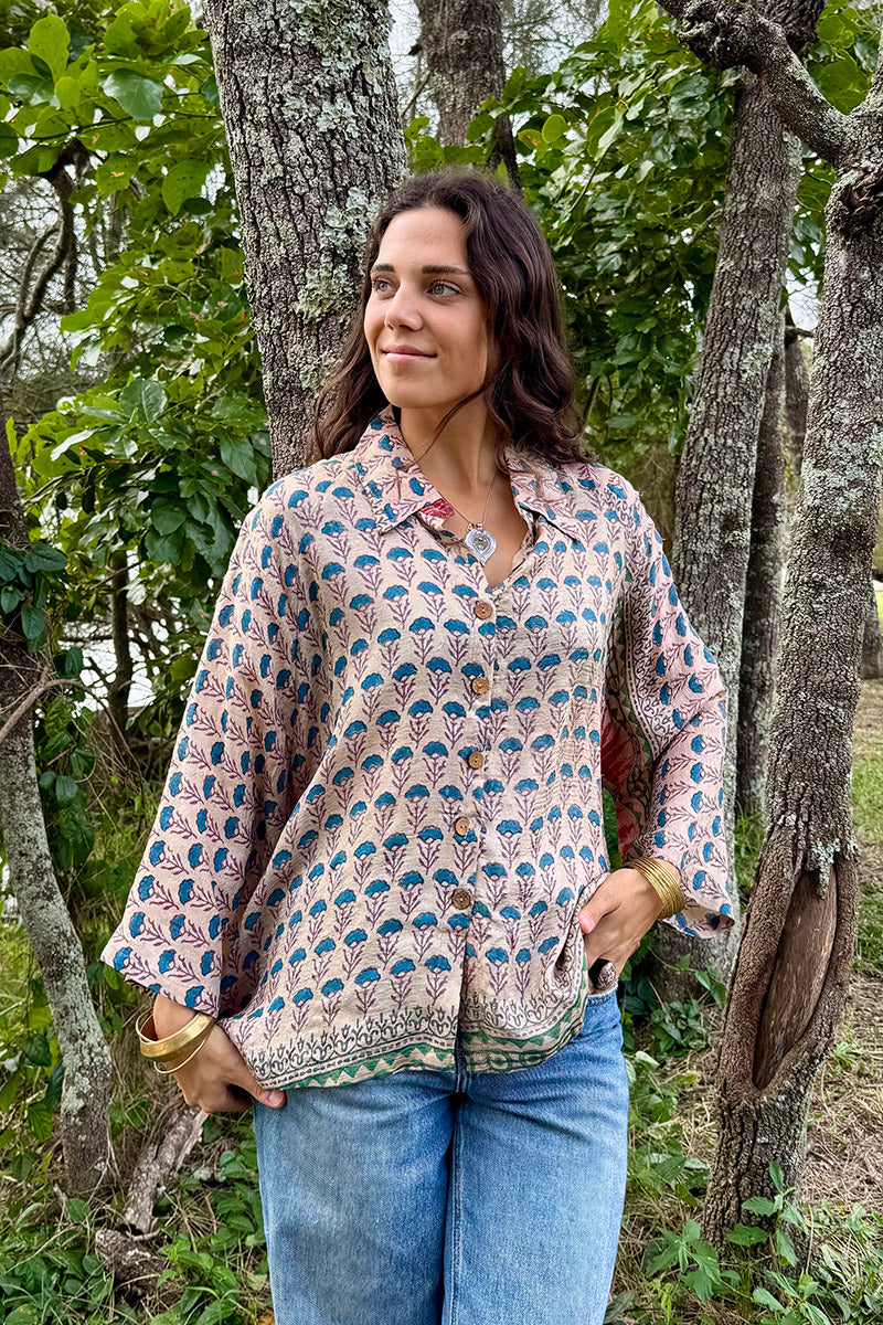 Vintage Sari Amira - Madeline (wool/silk)