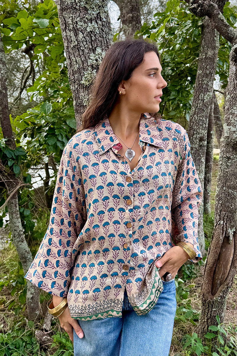 Vintage Sari Amira - Madeline (wool/silk)