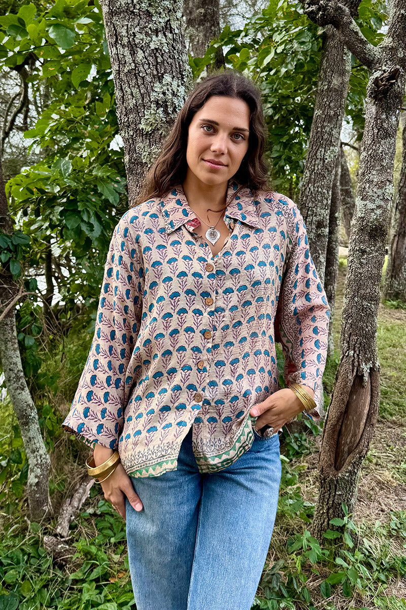 Vintage Sari Amira - Madeline (wool/silk)