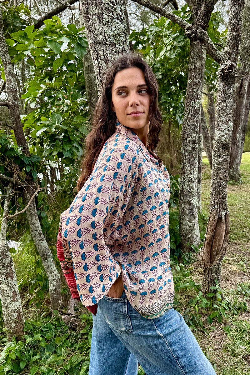 Vintage Sari Amira - Madeline (wool/silk)
