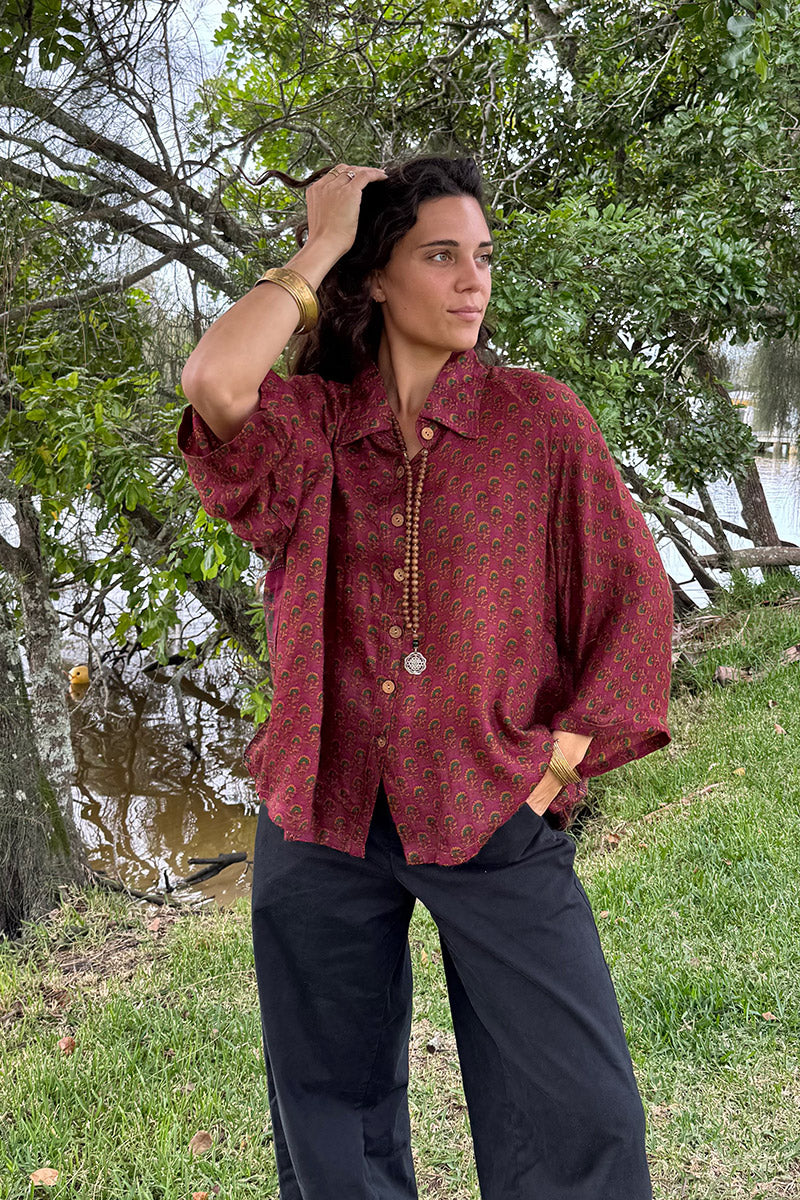 Vintage Sari Amira - Bohemia (wool/silk)