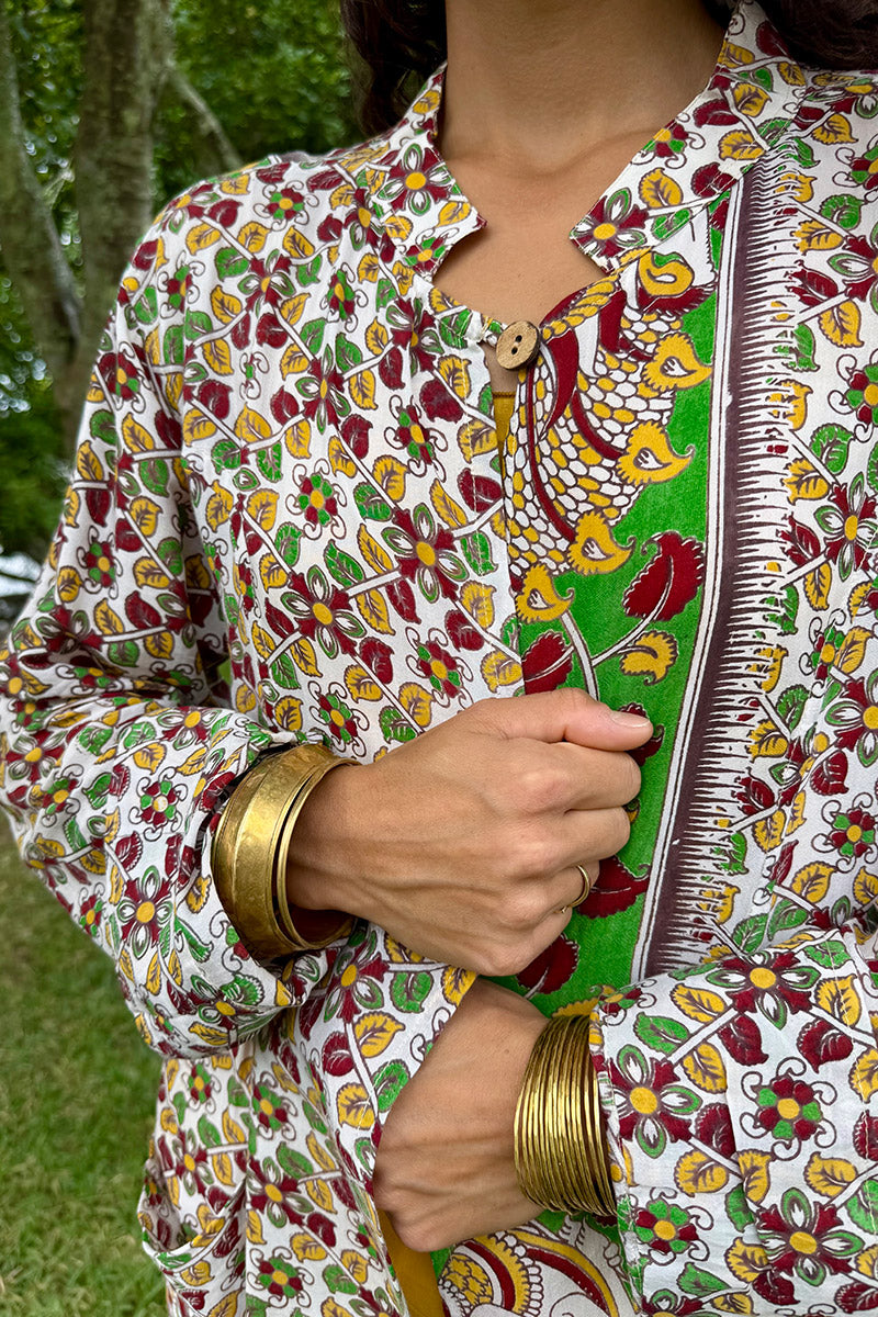 Vintage Sari Dust Coat - Gala (cotton)