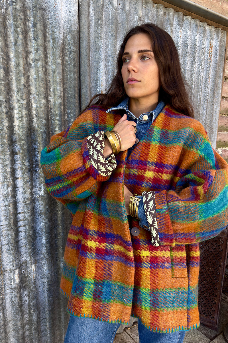 Drover Coat - Cinnamon