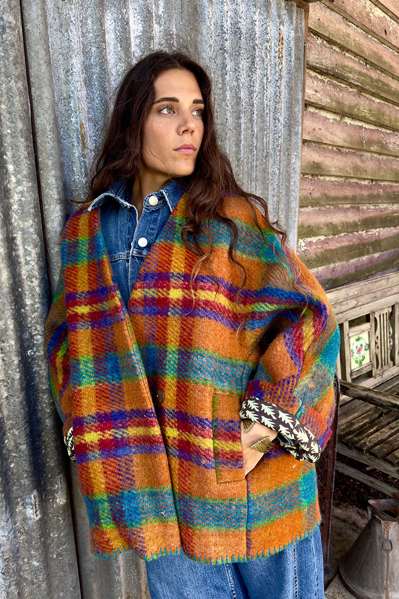 Drover Coat - Cinnamon