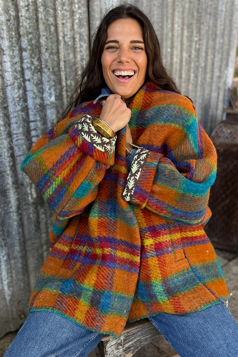 Drover Coat - Cinnamon