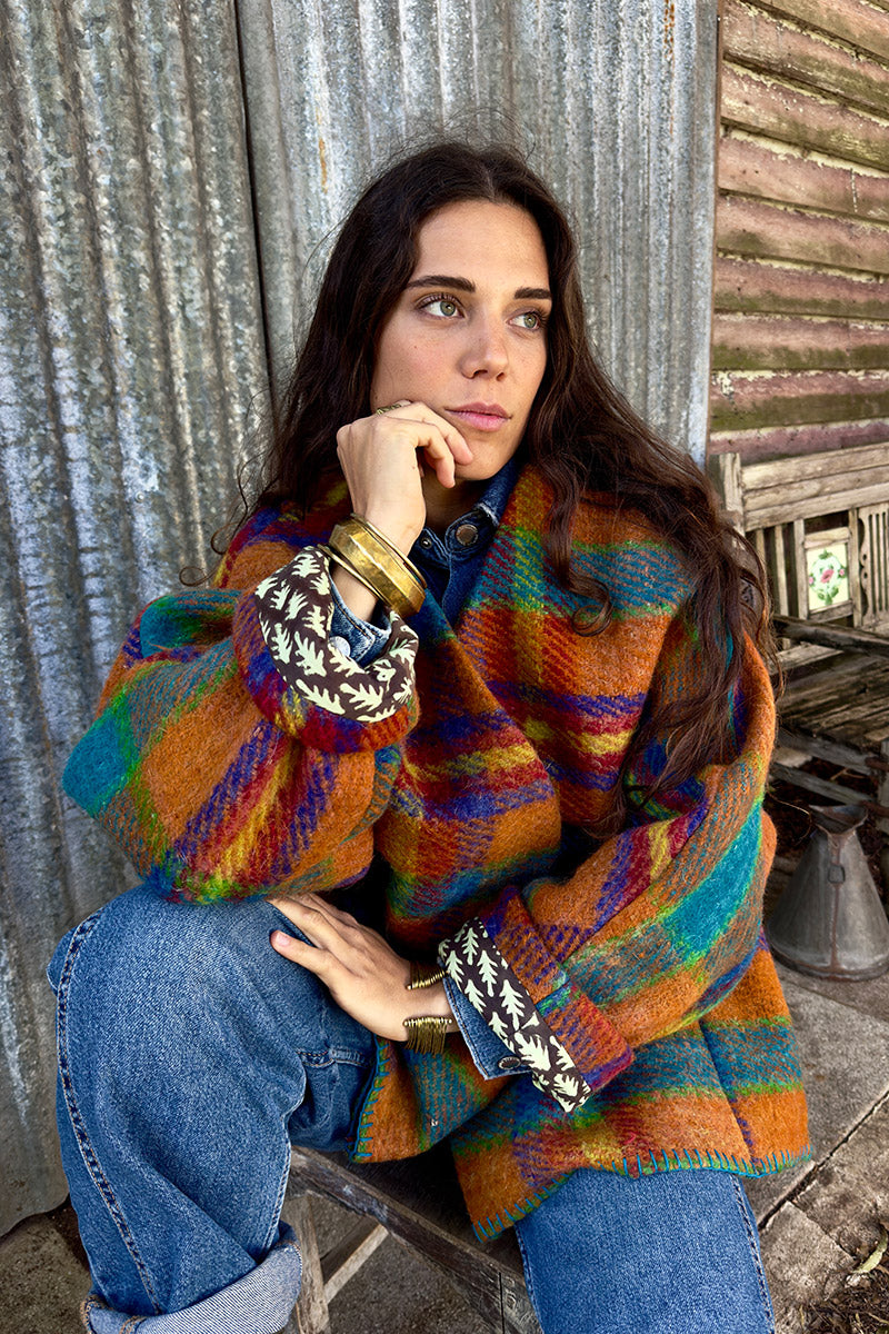 Drover Coat - Cinnamon