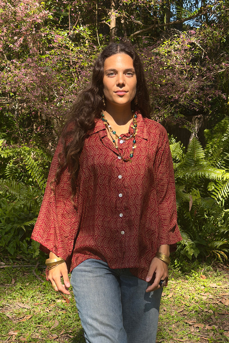 Vintage Sari Amira - Emerelle (silk)