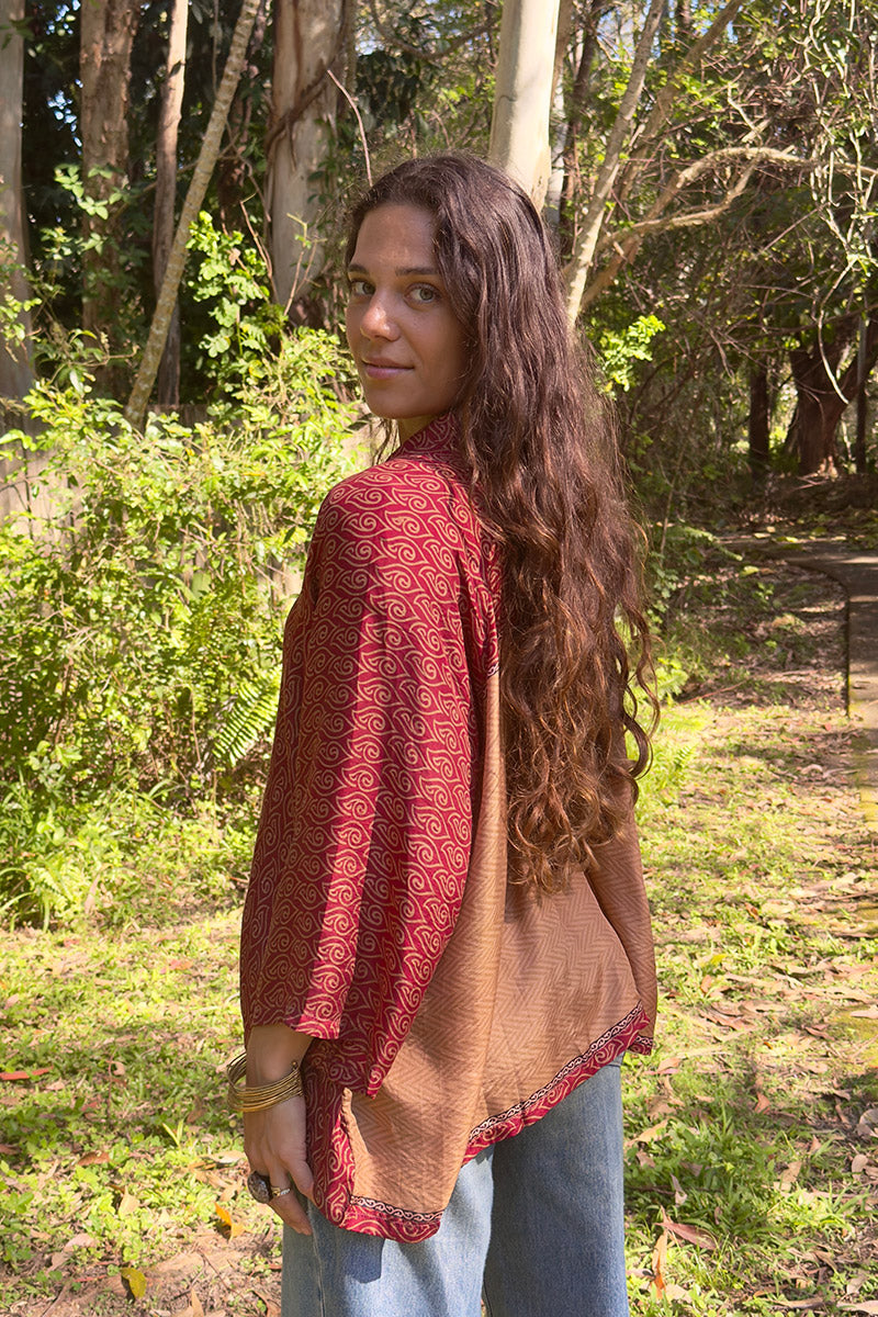 Vintage Sari Amira - Emerelle (silk)