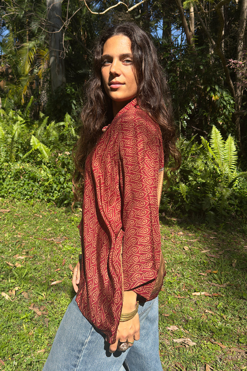 Vintage Sari Amira - Emerelle (silk)