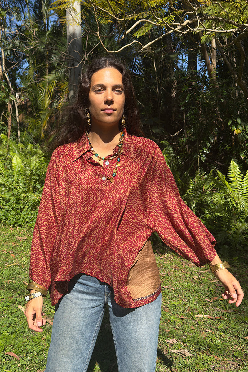 Vintage Sari Amira - Emerelle (silk)