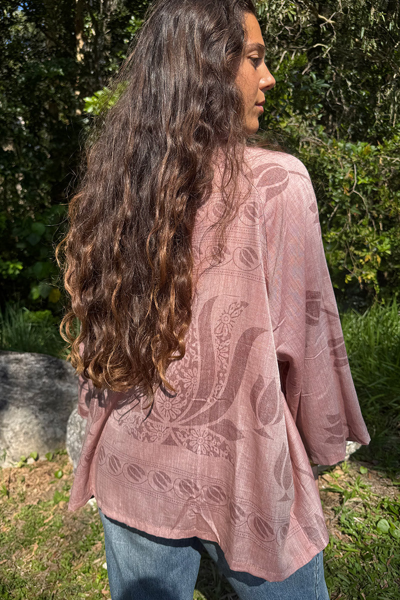 Vintage Sari Amira Blouse -Avalon (cotton)