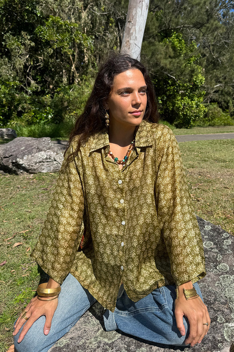 Vintage Sari Amira - Eden (silk)