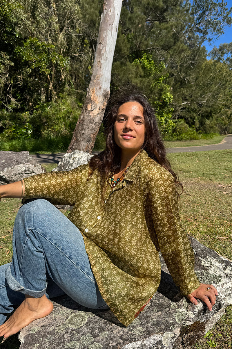 Vintage Sari Amira - Eden (silk)