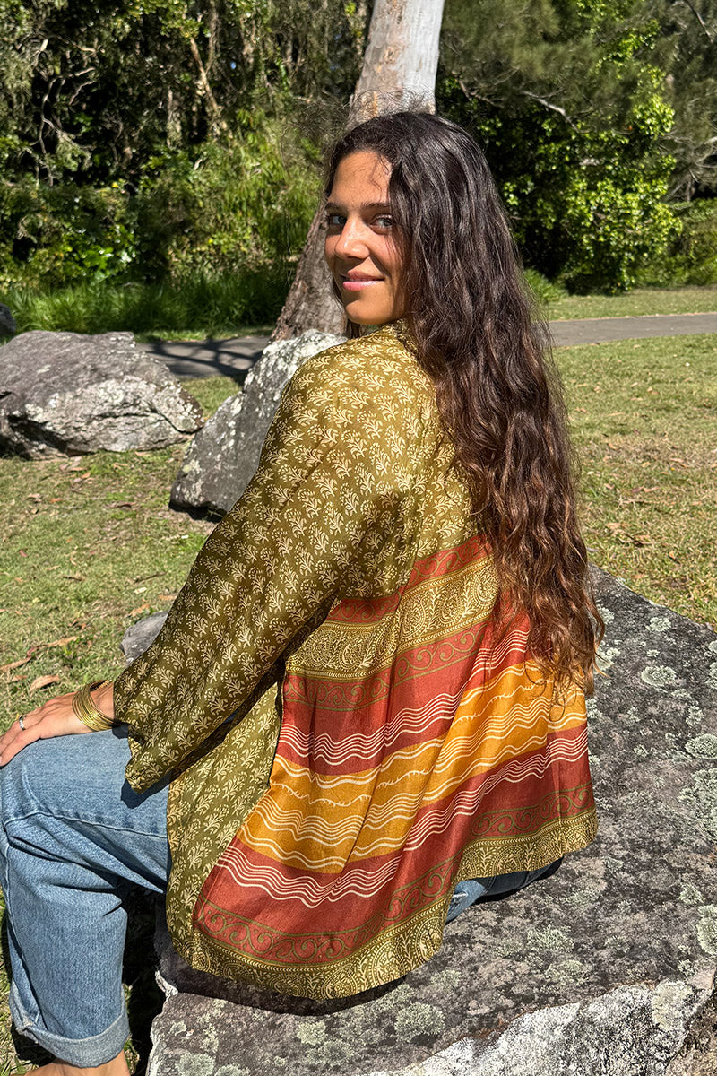 Vintage Sari Amira - Eden (silk)