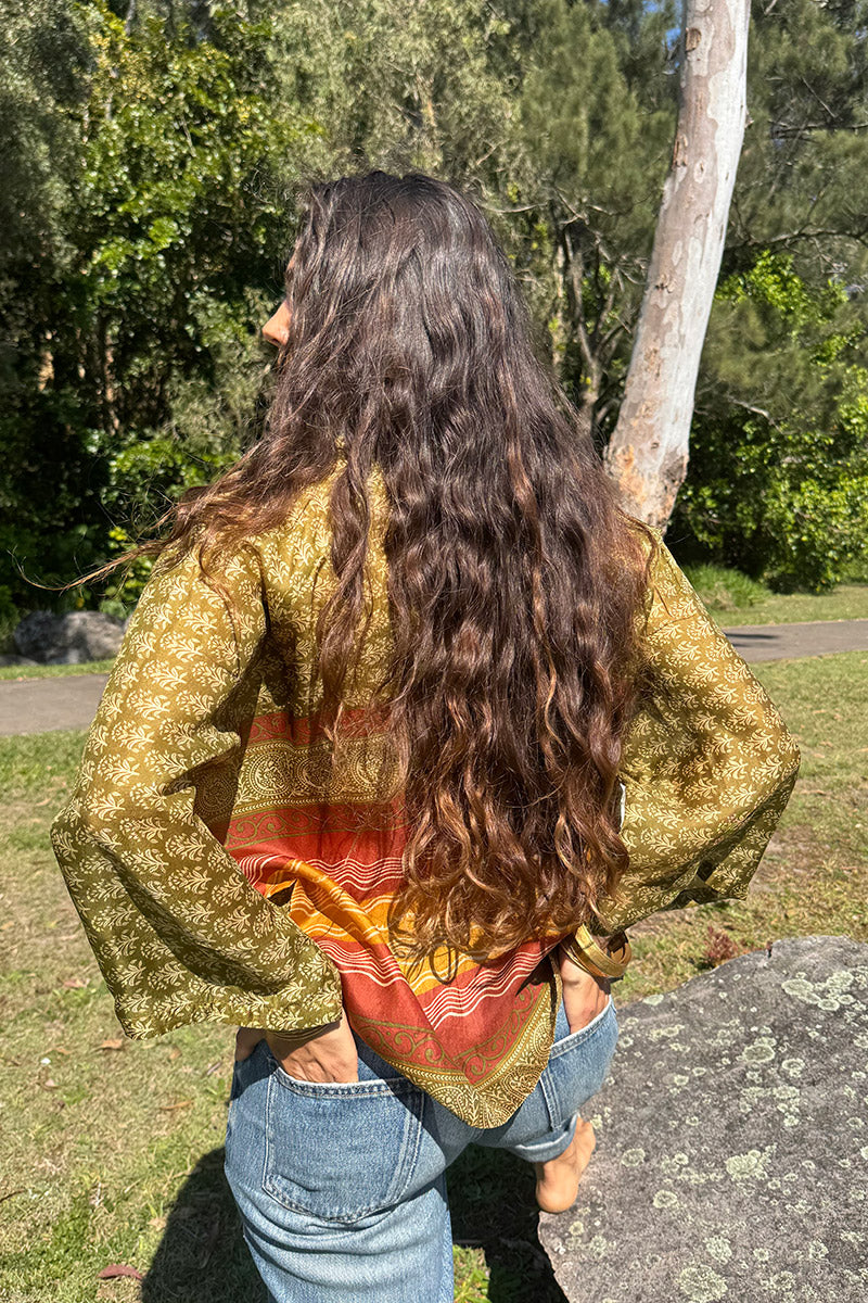 Vintage Sari Amira - Eden (silk)
