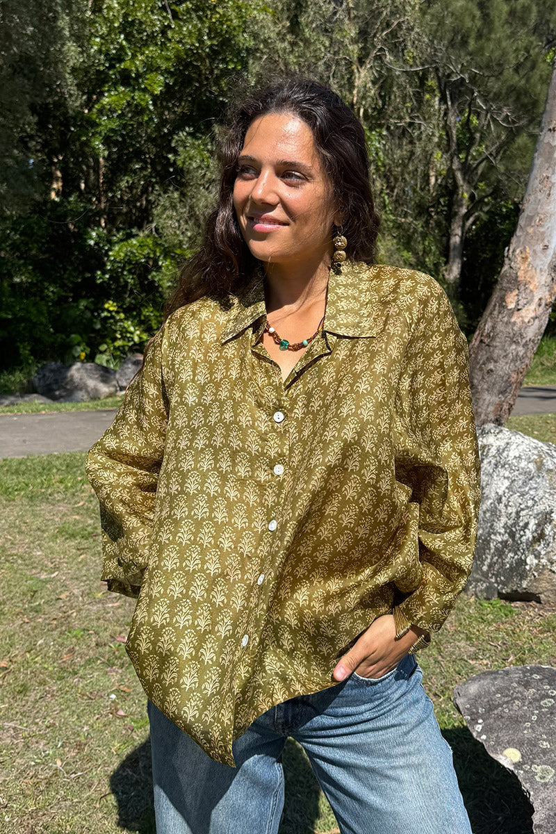 Vintage Sari Amira - Eden (silk)