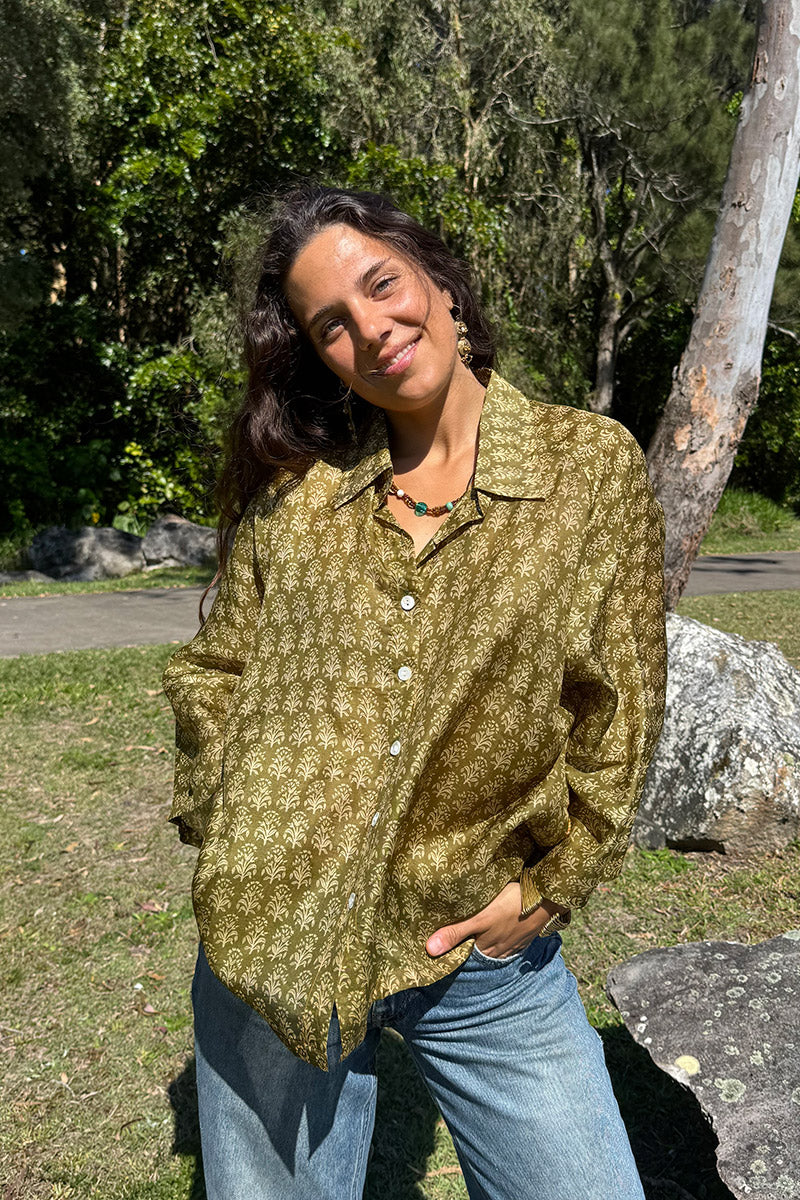 Vintage Sari Amira - Eden (silk)