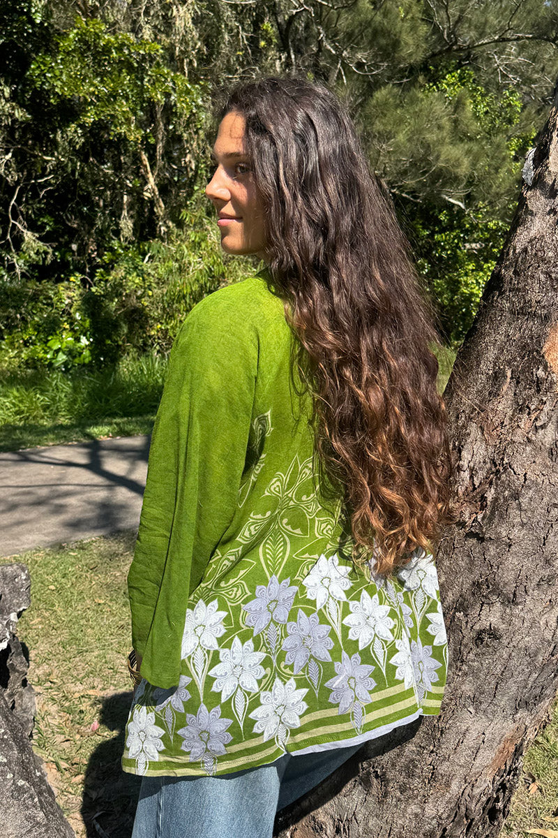 Vintage Sari Amira Blouse -Belle (cotton)