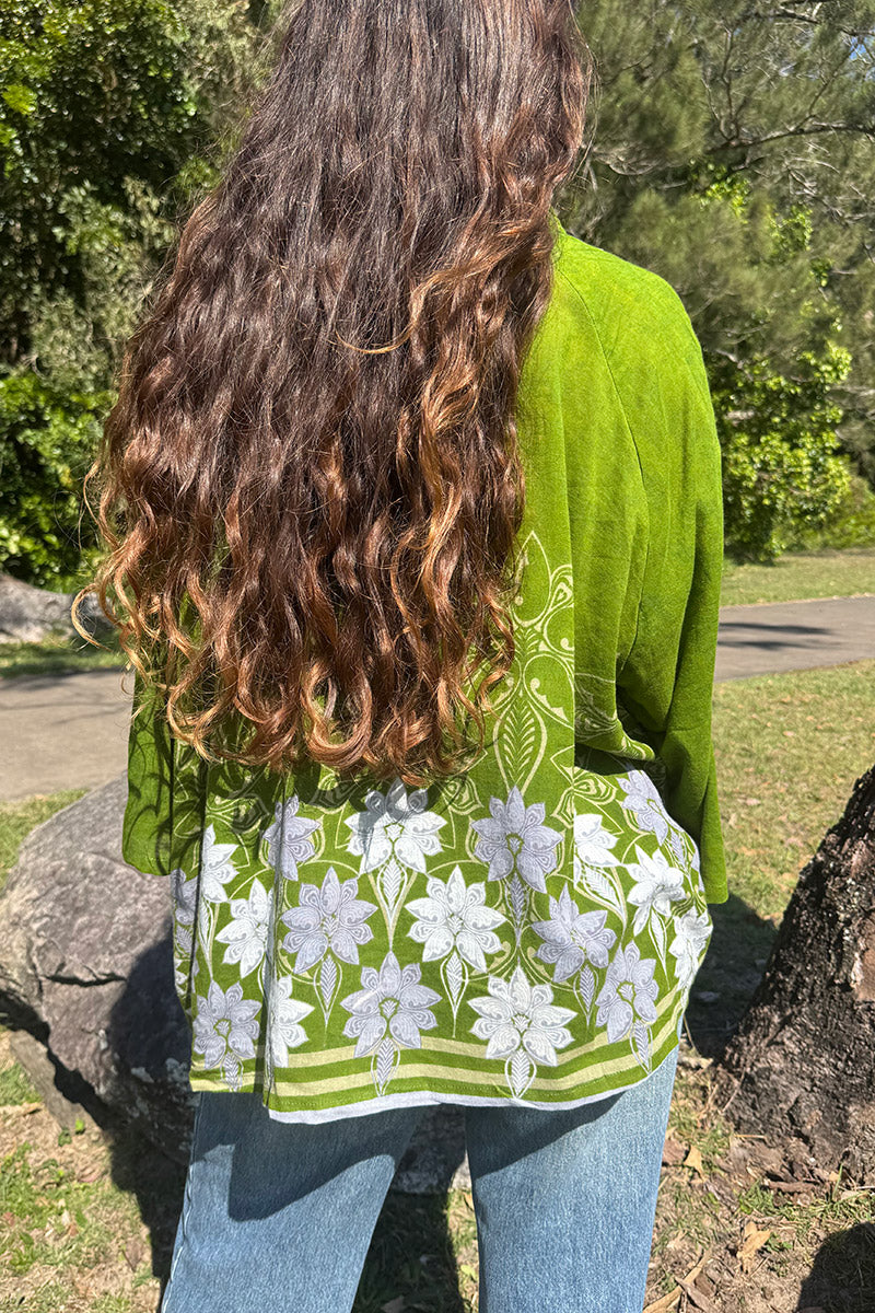 Vintage Sari Amira Blouse -Belle (cotton)