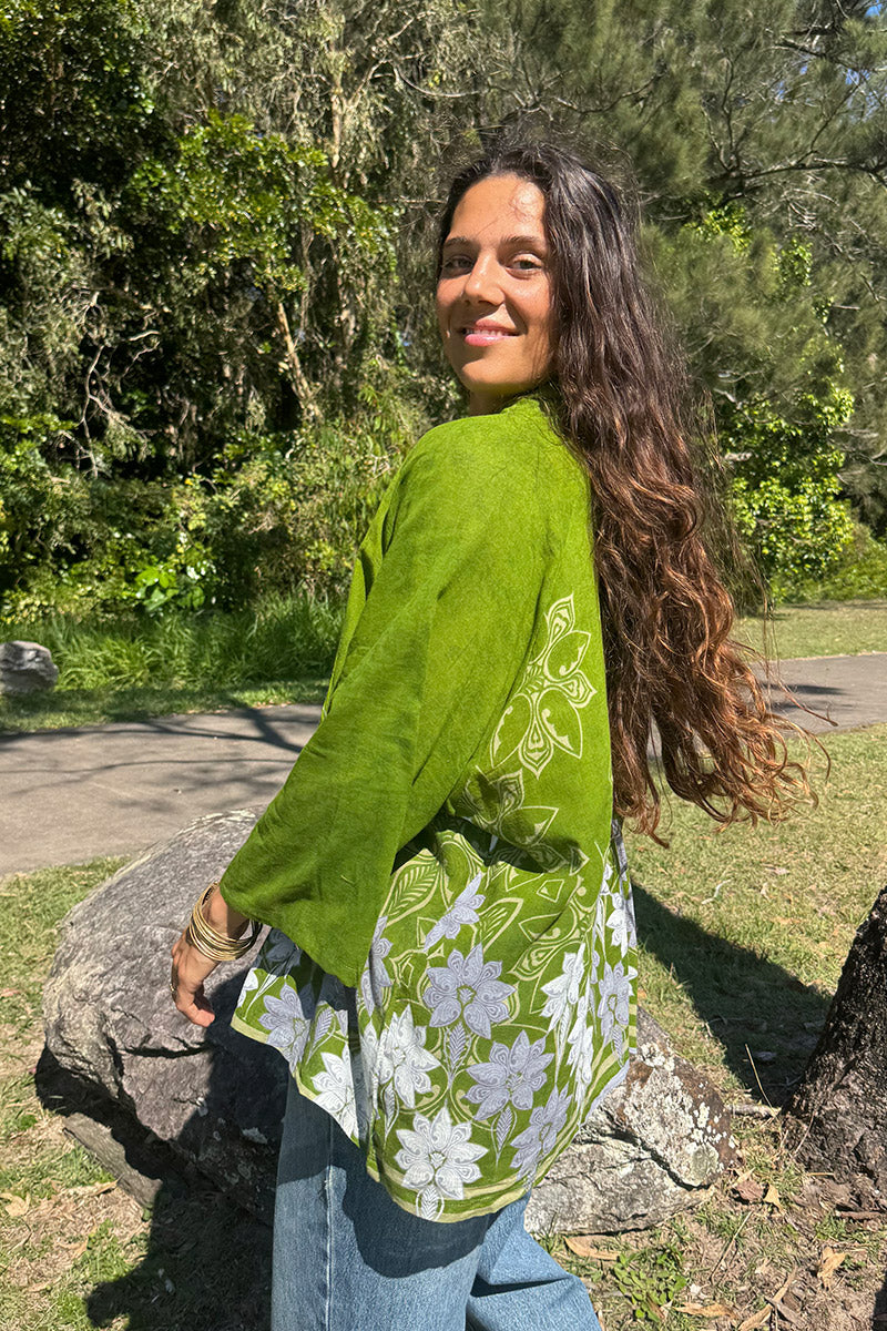 Vintage Sari Amira Blouse -Belle (cotton)