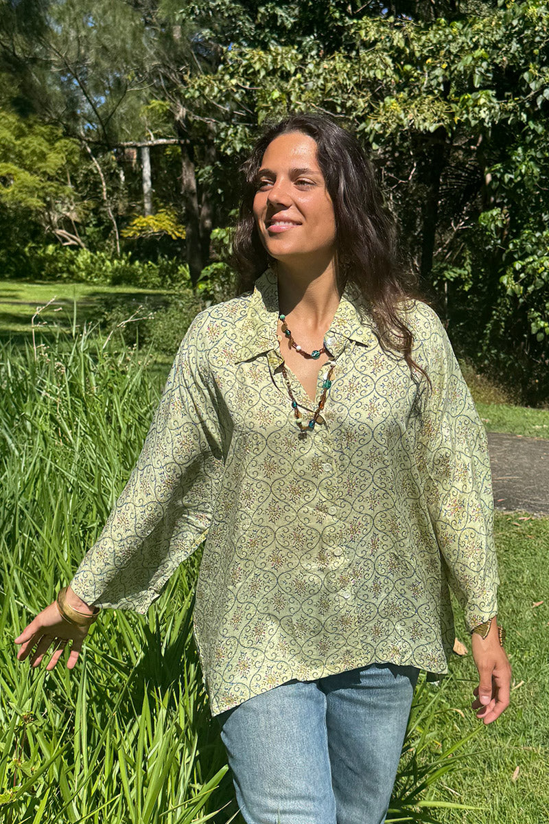 Vintage Sari Amira - Saba (silk)
