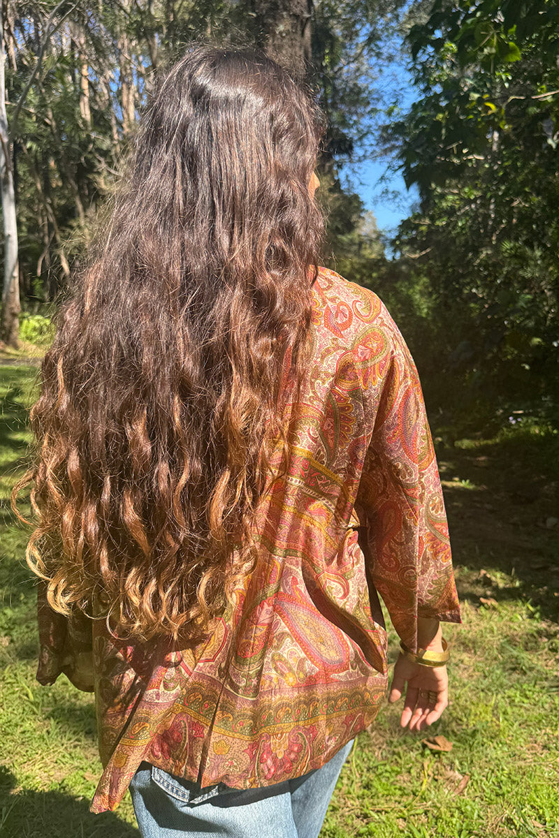 Vintage Sari Amira - Farah (silk)