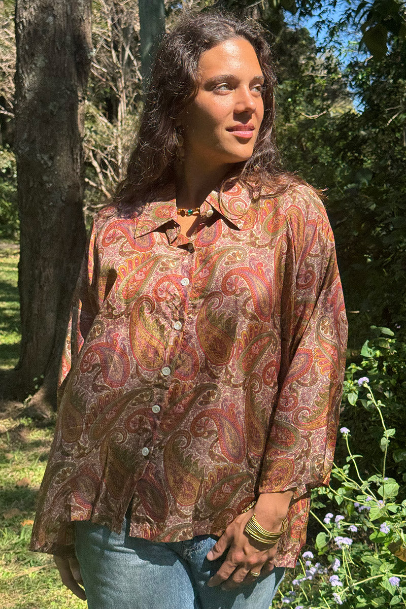 Vintage Sari Amira - Farah (silk)