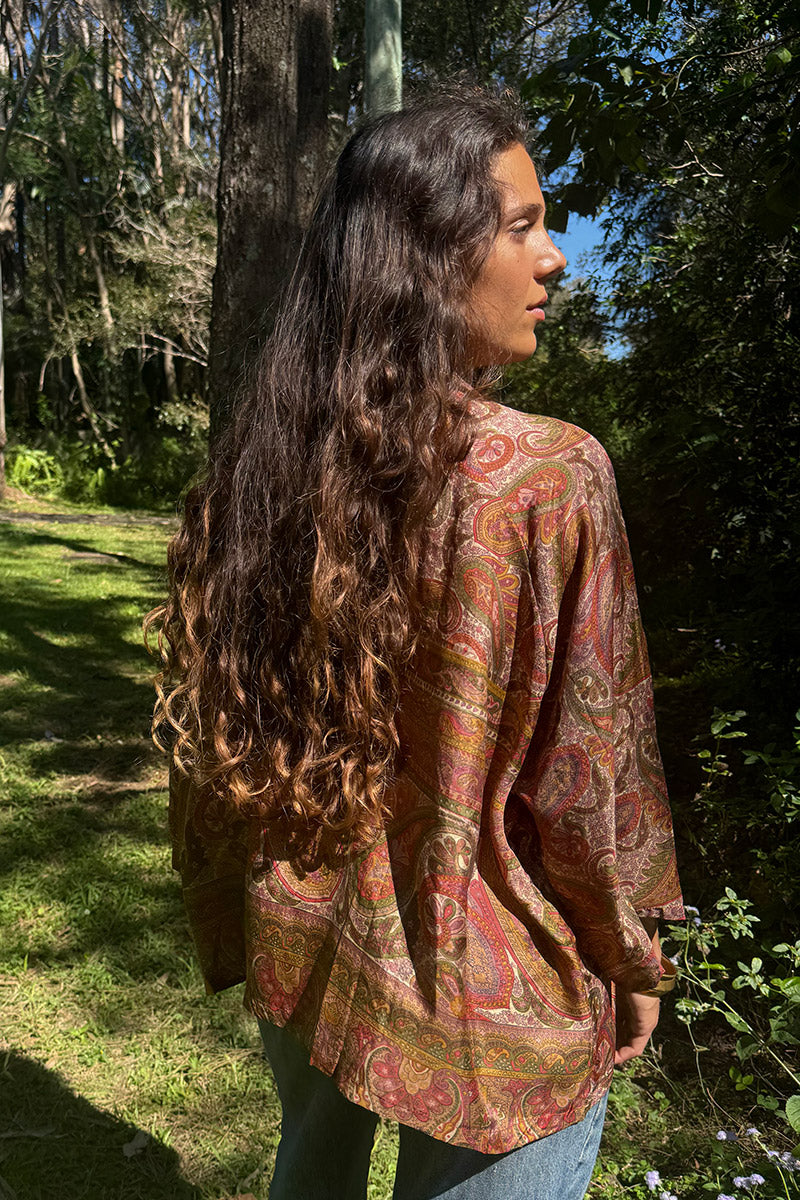 Vintage Sari Amira - Farah (silk)