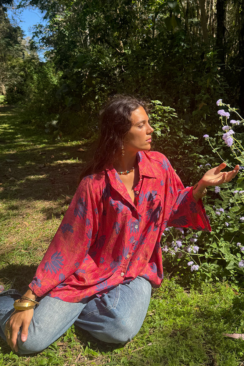 Vintage Sari Amira -Eve (cotton)