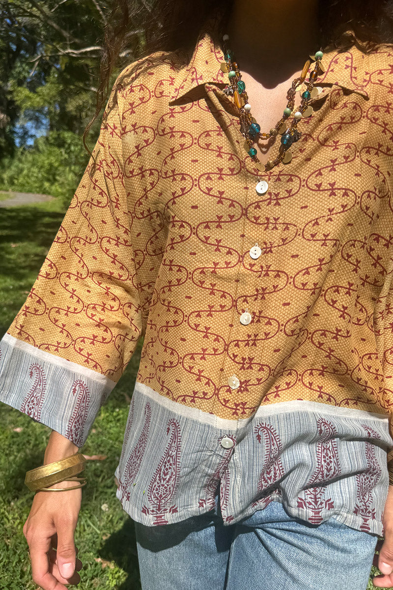 Vintage Sari Amira - Souk (cotton)