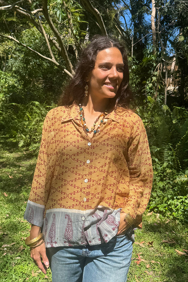 Vintage Sari Amira - Souk (cotton)
