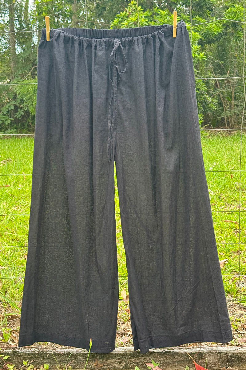Sheer Layer Pants - Black