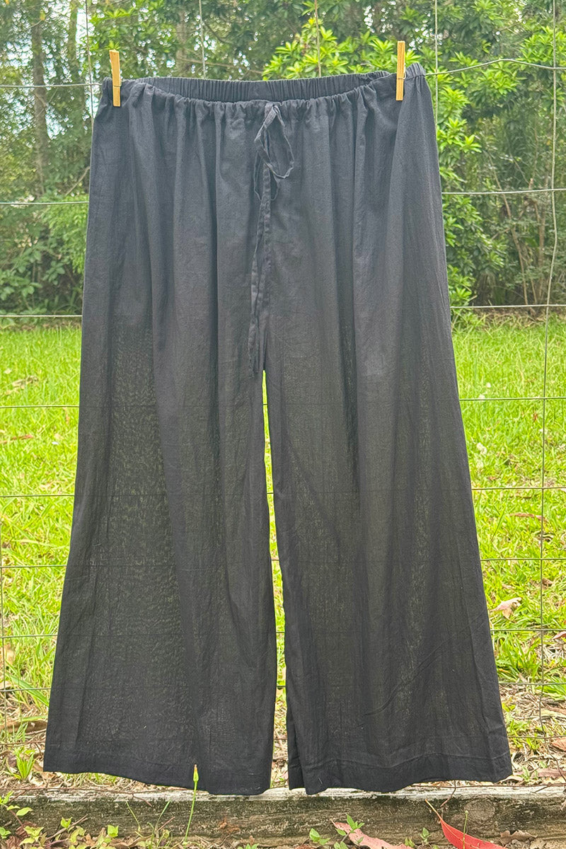 Sheer Layer Pants - Black