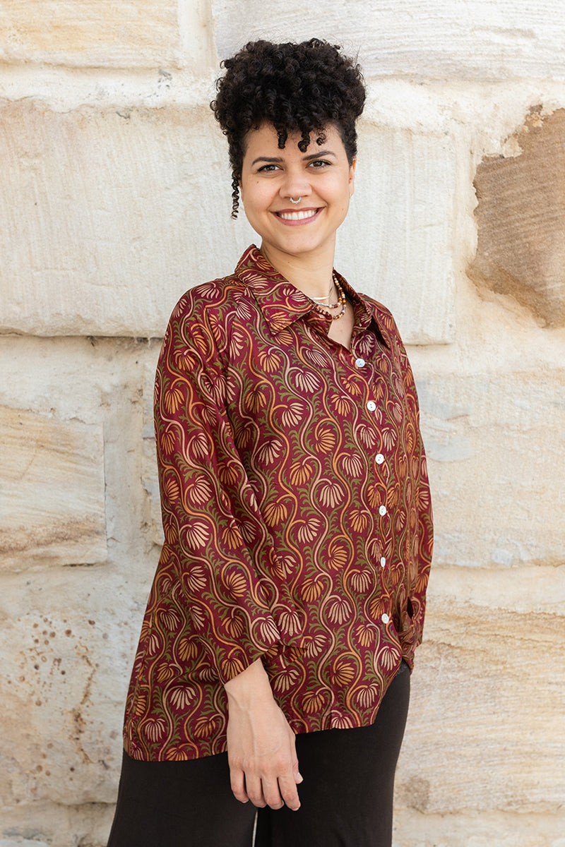 Vintage Sari Amira - Gardena (silk)