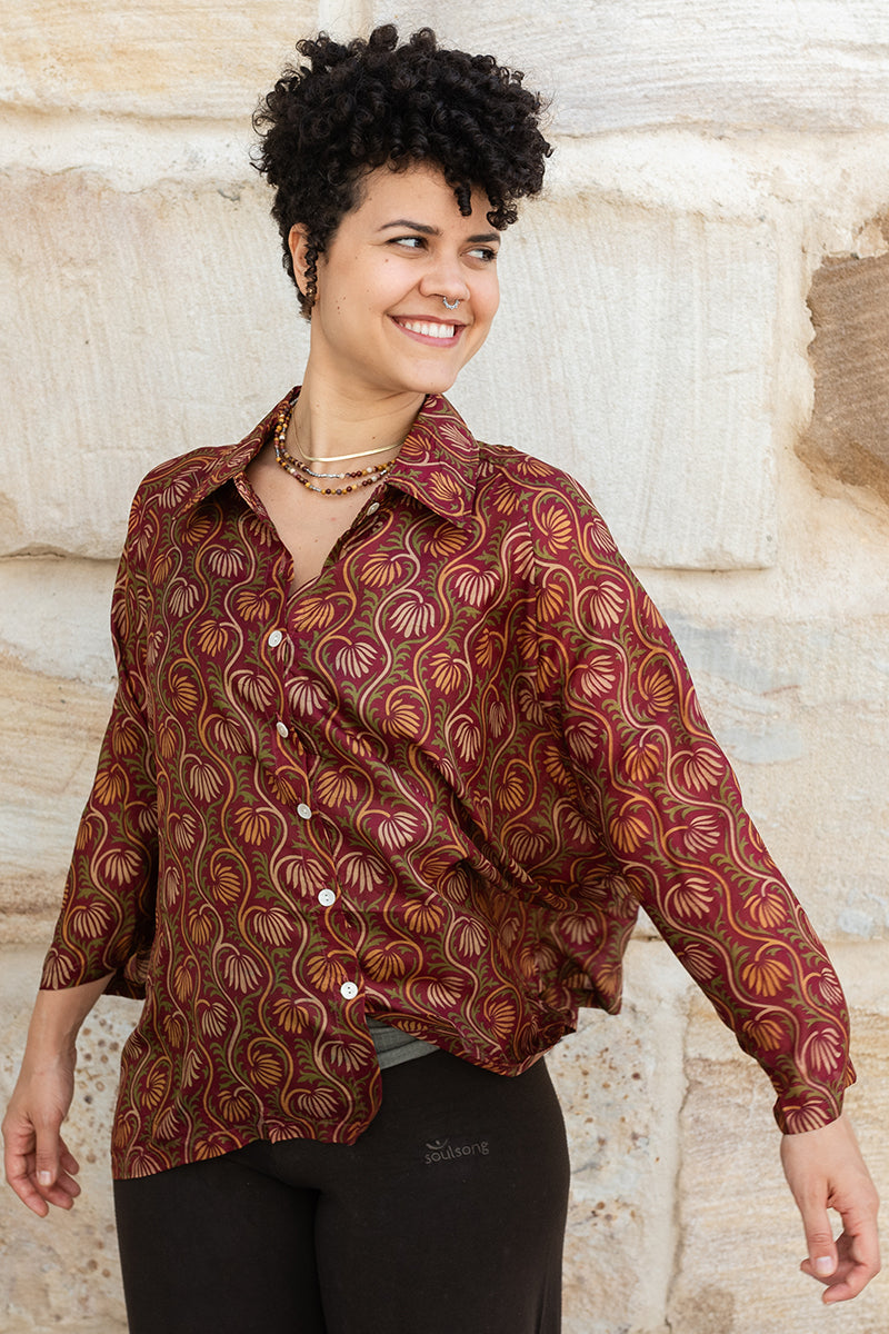 Vintage Sari Amira - Gardena (silk)