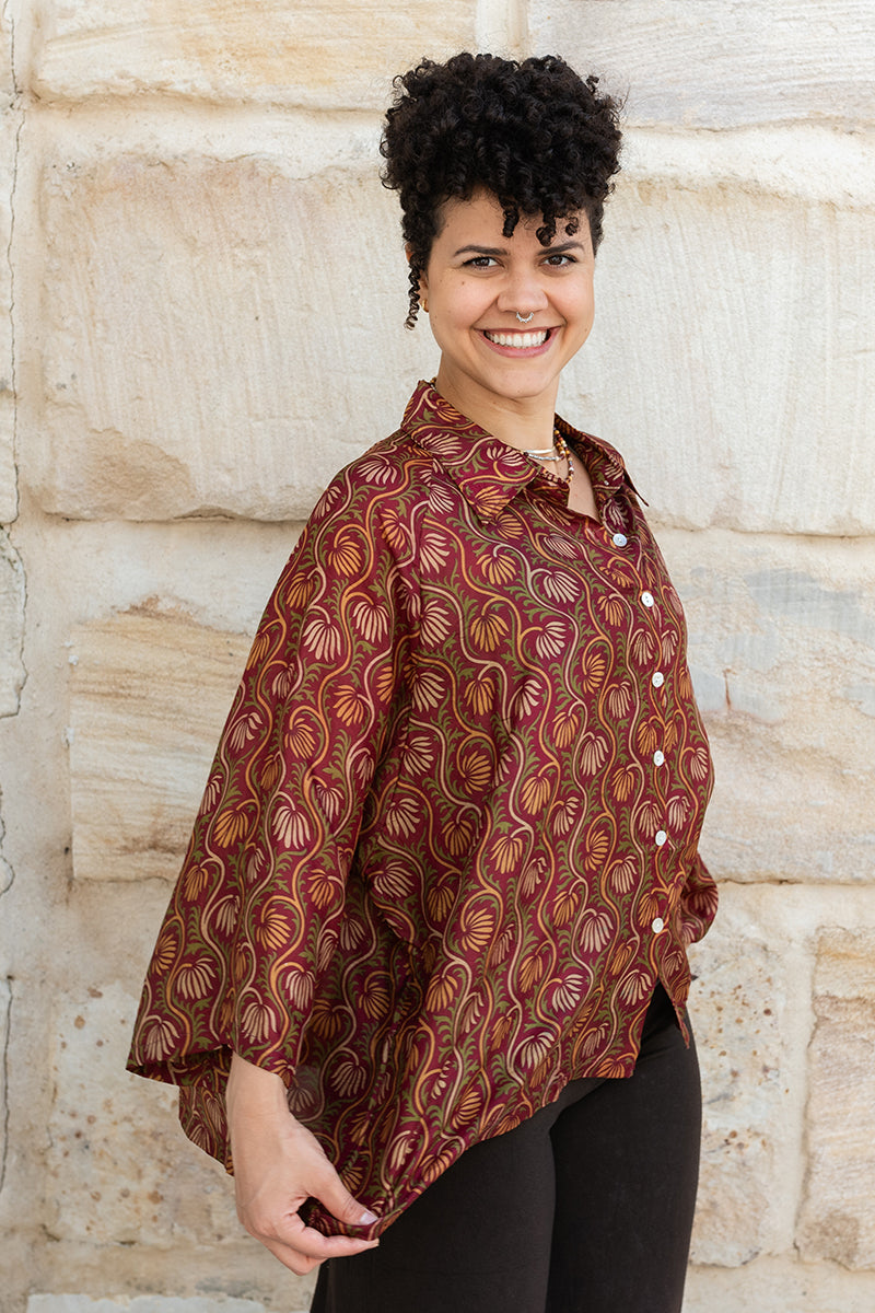 Vintage Sari Amira - Gardena (silk)
